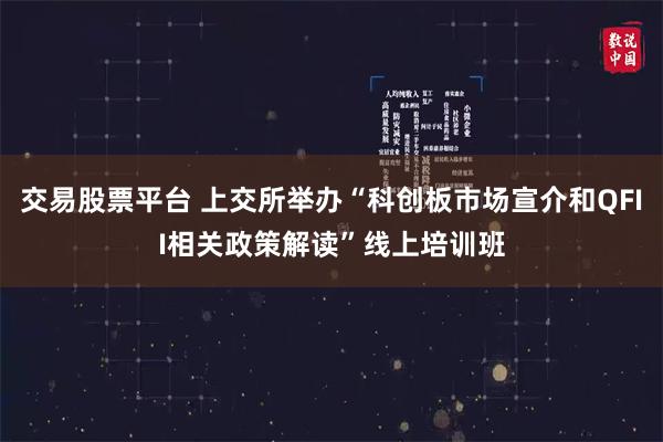 交易股票平台 上交所举办“科创板市场宣介和QFII相关政策解读”线上培训班