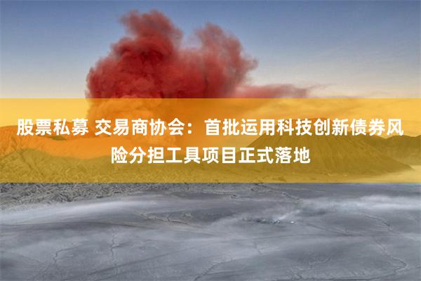 股票私募 交易商协会：首批运用科技创新债券风险分担工具项目正式落地